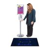 Colorstar Message Mat, Sanitize Your Hands 2' x 3', Smooth Backing 3017629-825123140